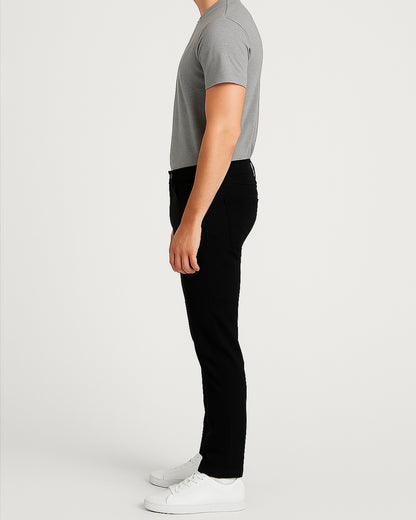Guss Branded Men's Black Color Jeans MJ-02