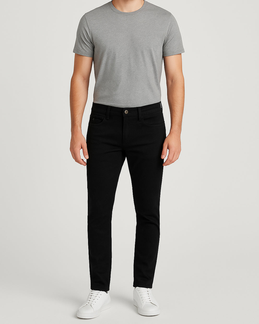 Guss Branded Men's Black Color Jeans MJ-02