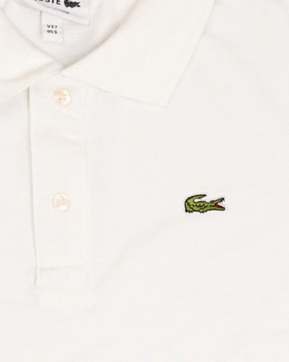Lacostie Branded Polo T-shirt White Color Mpt-38