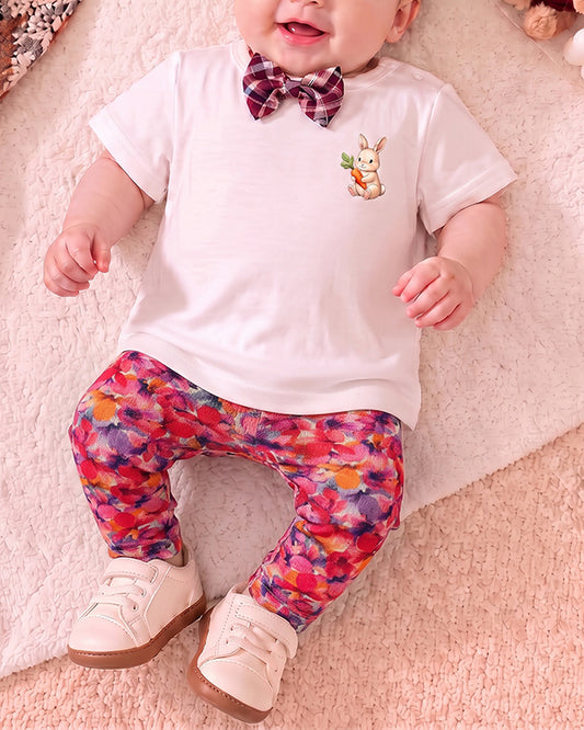 Branded Girl's Tigts Multi Color With Floral Printed GTD-13