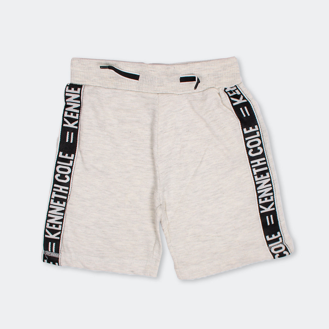 KENC Boy's  Light Grey Color Shorts