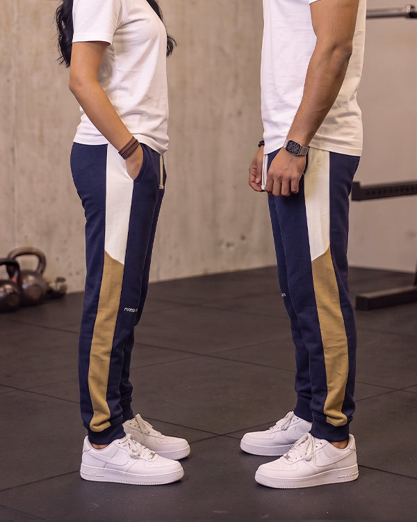 Primk Branded Future Dreams Unisex Color Navy Blue Track Pants UT-25