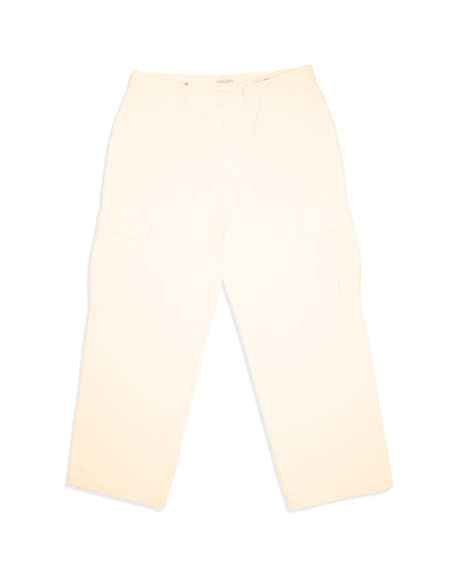 Guss Branded Wild Leg Cargo Men's Off White Color CFP-18