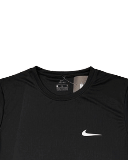 NIKK Branded Men's Dri-fit T-shirt Black Color MDT-04