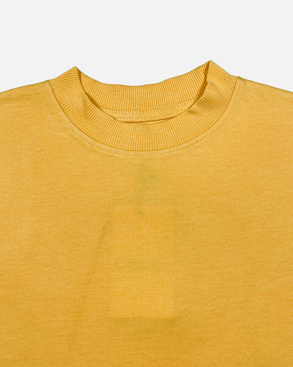 ZARRAA Branded  Boy's Yellow Color T-shirt BTS-12