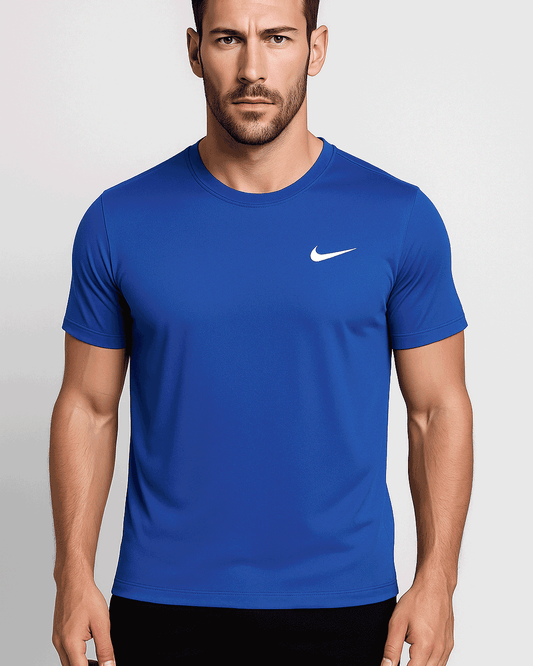 NIKK Branded Men's Dri-fit T-shirt Blue Color MDT-02