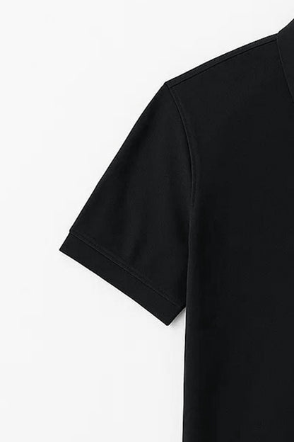 Spark Men's Black Color Polo T-shirt MPT-07