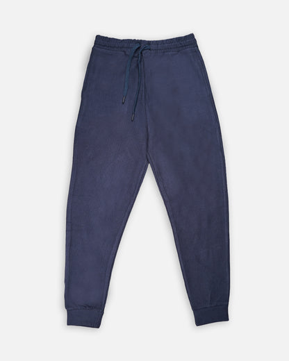 Branded Navy Blue Unisex Corduroy Jogger Trouser UT-21