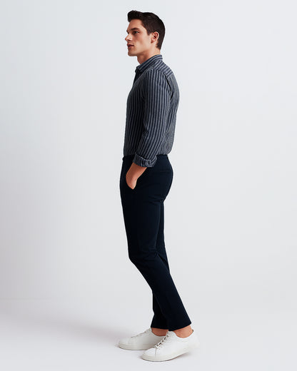 Michael Krs Branded Men’s Vertical Striped Casual Shirt MFS-22