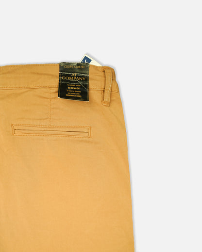 At cmpny Branded Men's Slim Fit Chino Pant Camel Brown Color MCP-15