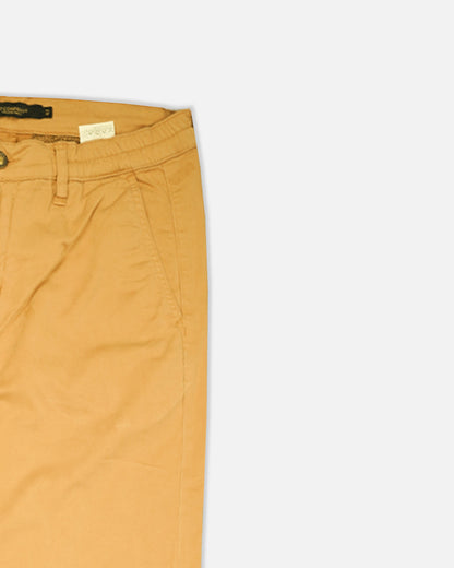 At cmpny Branded Men's Slim Fit Chino Pant Camel Brown Color MCP-15