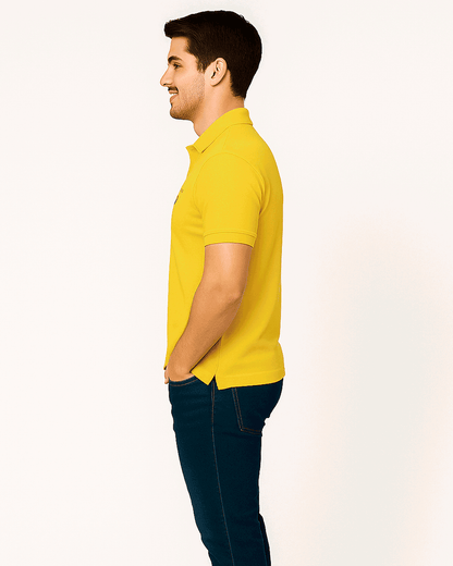 Giant Branded Polo T-shirt Mustard Color Mpt-41
