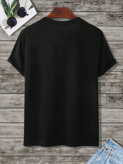 Hard Rok Branded Branded T-shirt Black Color MT-01
