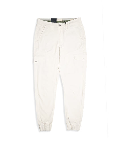 Guss Branded Men's Joger Fit Cargo White Color CFP-26