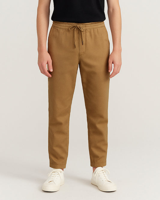 Funky Buda Branded Men's Slim Fit Chino Pant Brown Color MCP-02