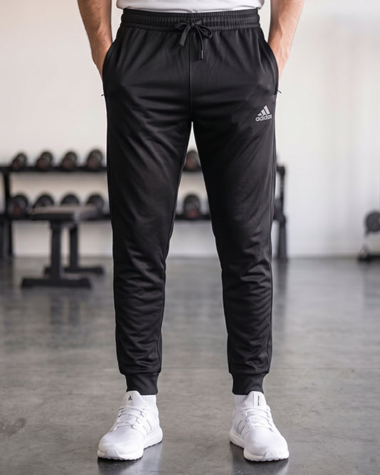 Adeds Men’s Dry Fit Jogger Trouser – Black MDTR-13