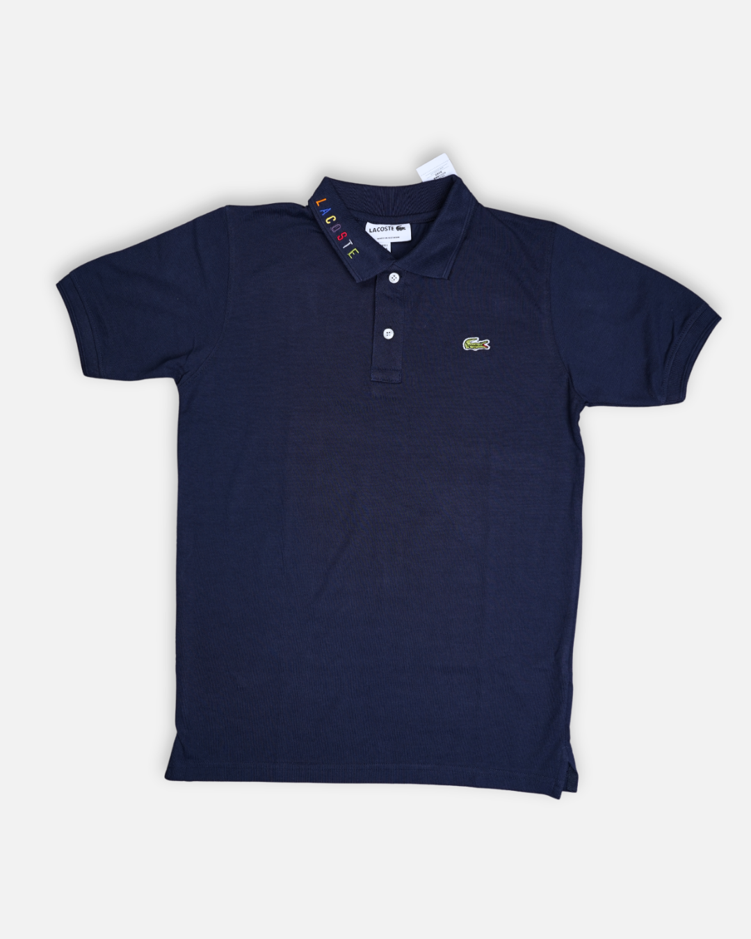 Lacostie Branded Polo T-shirt Navy Blue Color Mpt-29