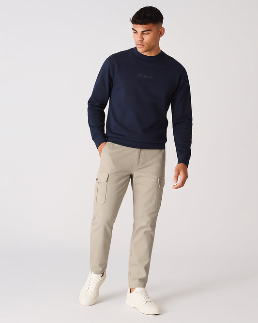 Branded Men’s Beige Cargo Pants CFP-55