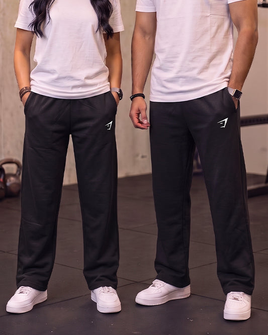 Sharke Branded Unisex Trouser Black Colour UT-37