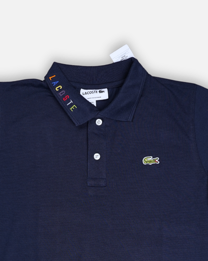 Lacostie Branded Polo T-shirt Navy Blue Color Mpt-29