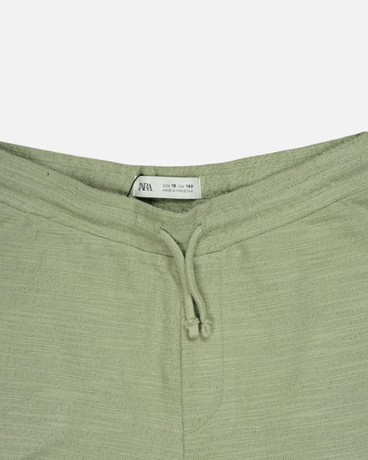 ZARRAA Boy's Premium Shorts Light Green Color BST-16