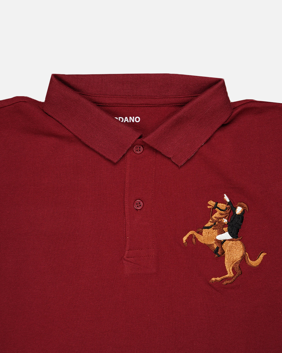 Girodano Branded Polo T-shirt Maroon Color Mpt-54