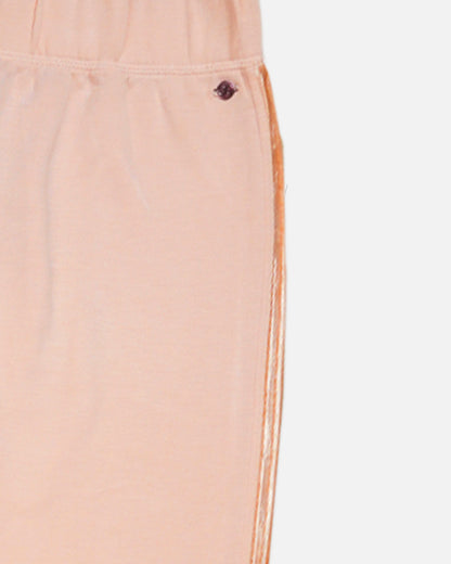 Caila Braded Women’s Peach Side Stripe Lounge Trouser WTR-01