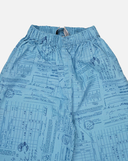 Spark Sky Blue Printed Co-ord Set for Kids KUCS-01