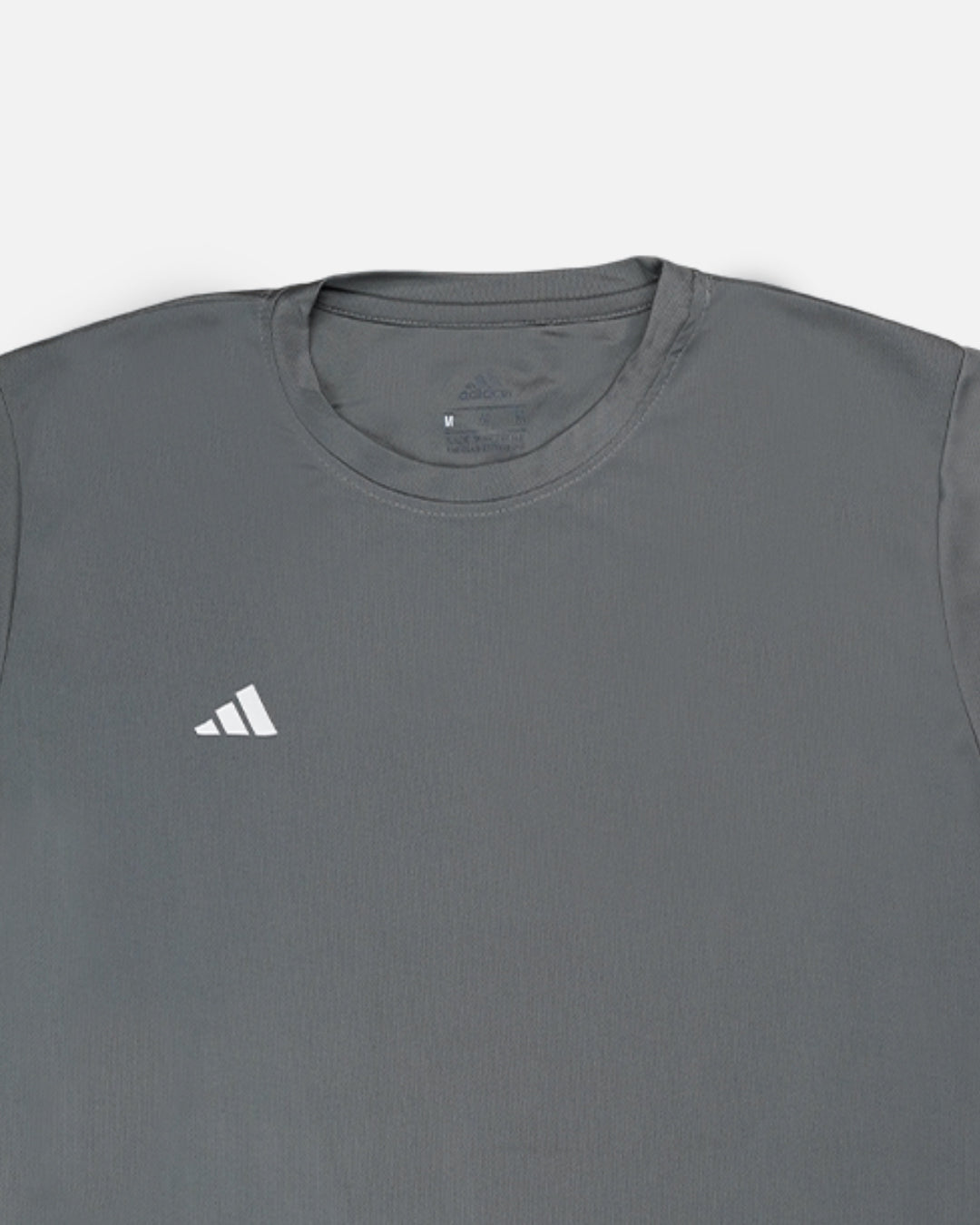 Adids Branded Men's Light Gray Dri-fit T-shirt MDT-10