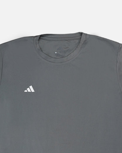 Adids Branded Men's Light Gray Dri-fit T-shirt MDT-10