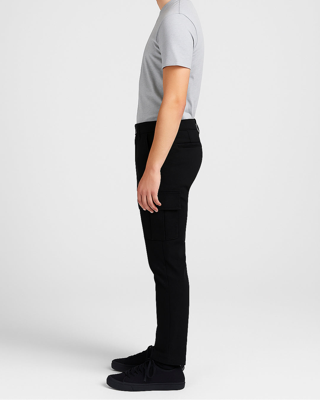 Zelig Branded Men's Joger Fit Cargo Black Color CFP-35