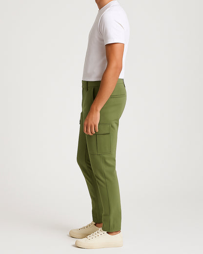 Zelid Branded Men's Joger Fit Cargo Green Color CFP-28