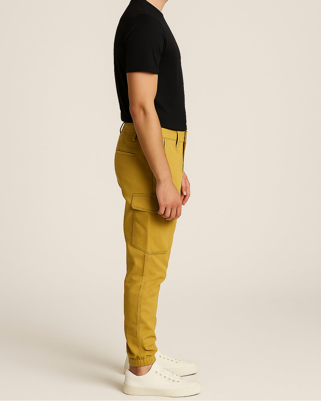Guss Branded Men's Joger Fit Cargo Brown Color CFP-25