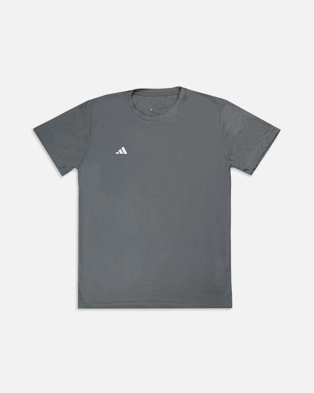 Adids Branded Men's Light Gray Dri-fit T-shirt MDT-10