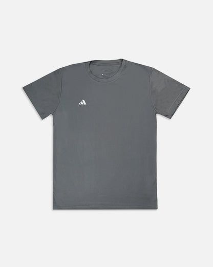 Adids Branded Men's Light Gray Dri-fit T-shirt MDT-10