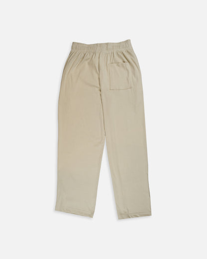 Spark Winter Cream Relaxed Fit Knit Trousers Mtr-06