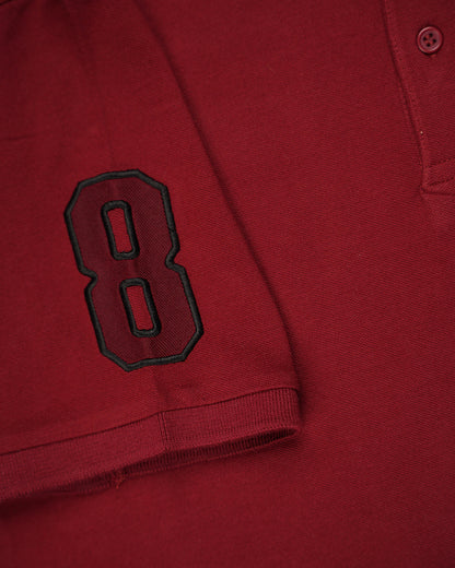 Girodano Branded Polo T-shirt Maroon Color Mpt-54
