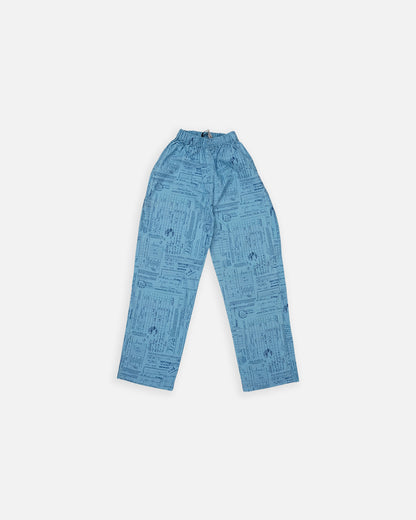 Spark Sky Blue Printed Co-ord Set for Kids KUCS-01