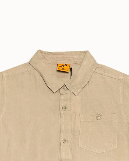 TILTY Branded Boy's Beige Color Shirt Half Sleeves BS-10