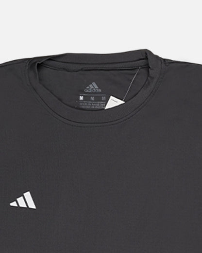 Adids Branded Men's Dark Grey Blue Dri-fit T-shirt MDT-13