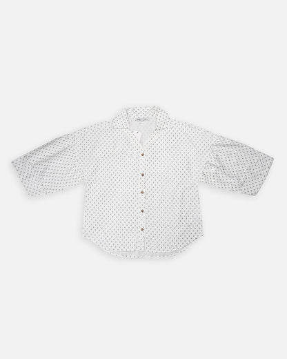 Zelig Branded Off-White Printed Co-Ord Set WCS-07