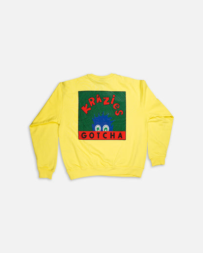 Men's Branded Yellow Sweatshirt MSWT-03
