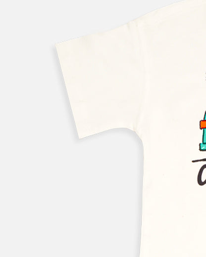 Zarraa Boys Off-White “Chasing Waves” Graphic T-Shirt BTS-18