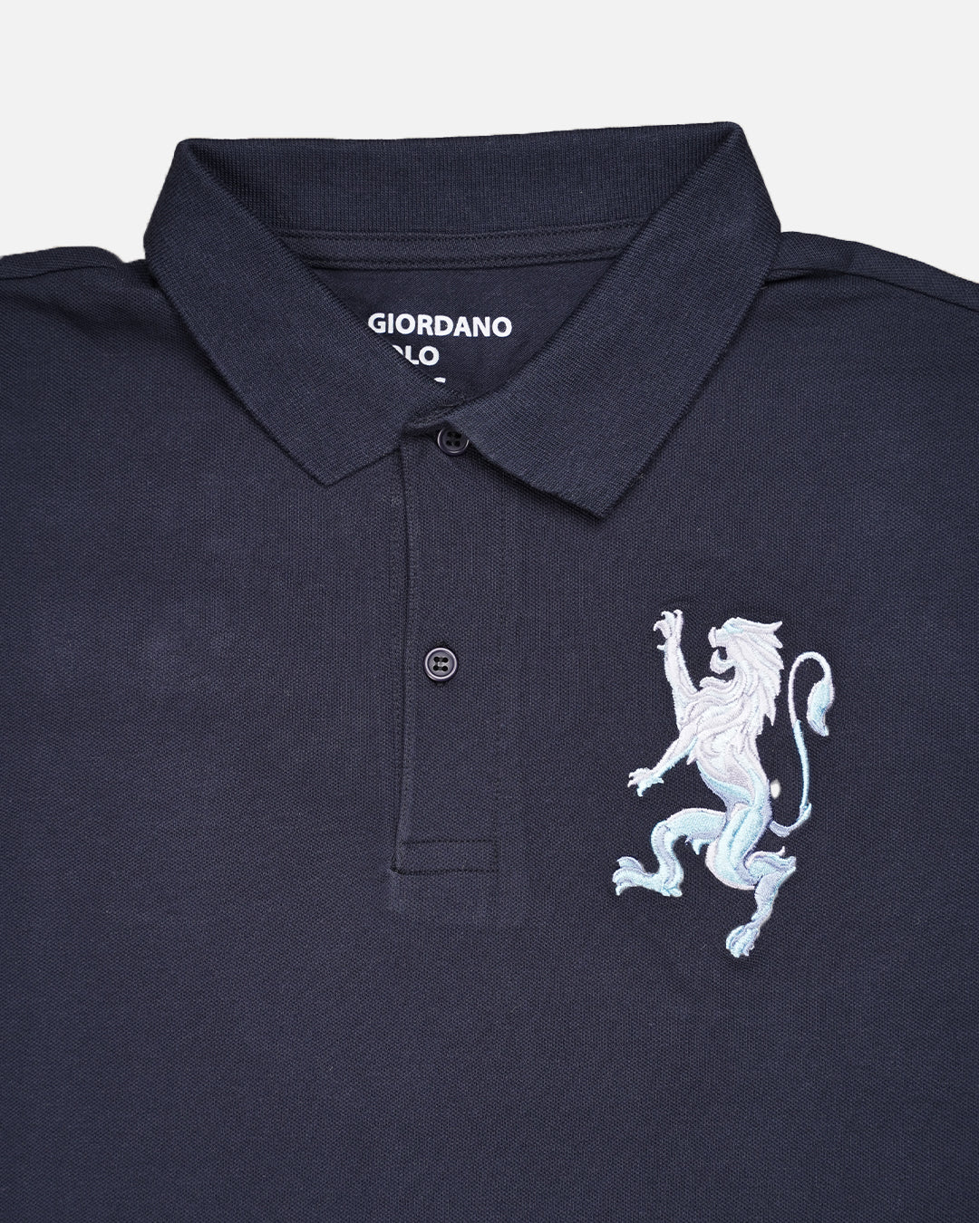 Girodano Branded Polo T-shirt Navy Blue Color Mpt-64