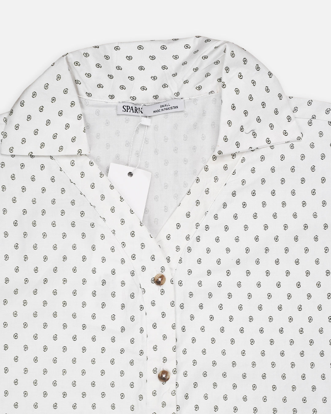 Zelig Branded Off-White Printed Co-Ord Set WCS-07