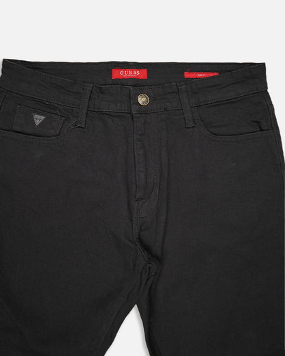 Guss Branded Men's Black Color Jeans MJ-02
