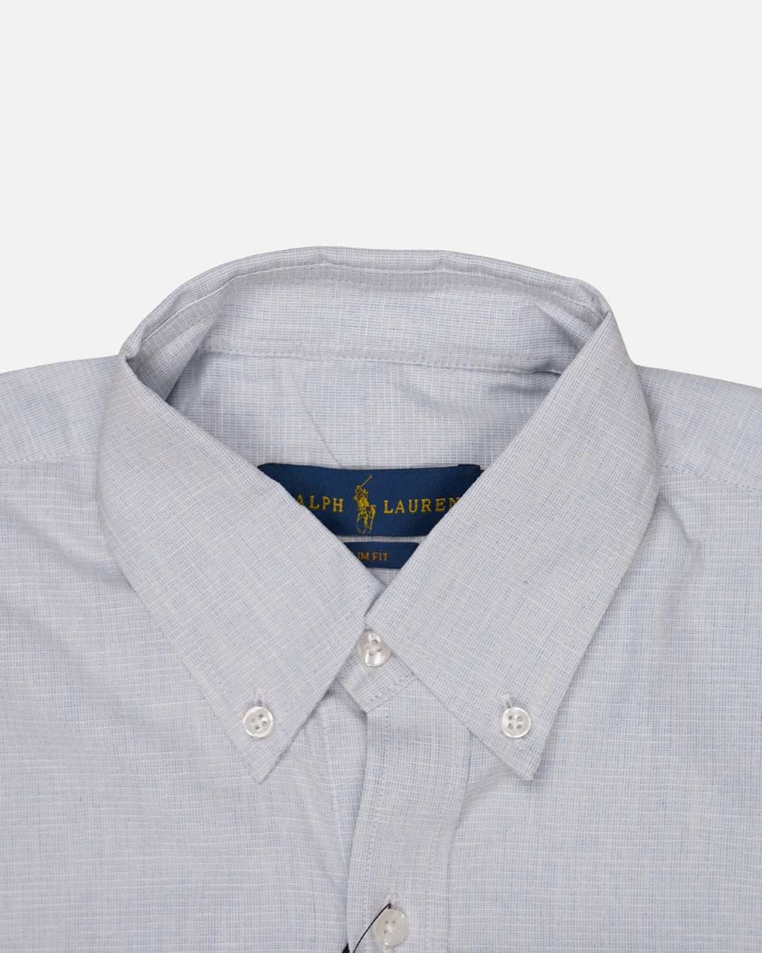 Ralp Laren Branded  Men’s Light Blue Slim Fit Cotton Oxford Shirt MFS-20