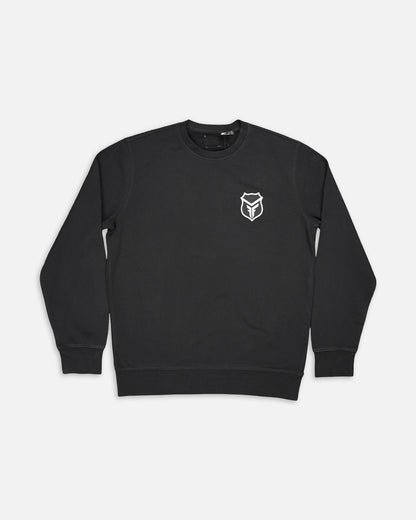 LEVS Branded Men’s Crewneck Sweatshirt Black Color MSWT-02
