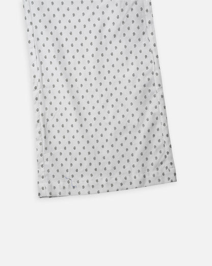 Zelig Branded Off-White Printed Co-Ord Set WCS-07