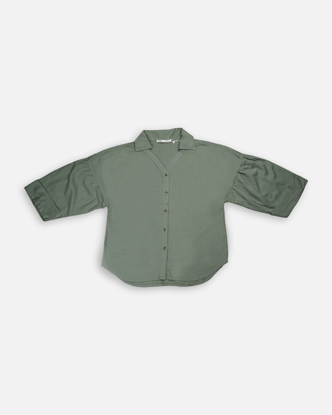 Zelig Branded Sage Green Linen Co-Ord Set WCS-04